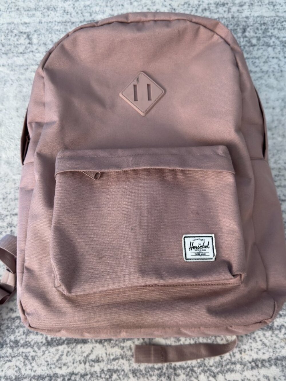 Herschel Supply Co. Classic Backpack Pastel Light Pink Candy Stripe Lining